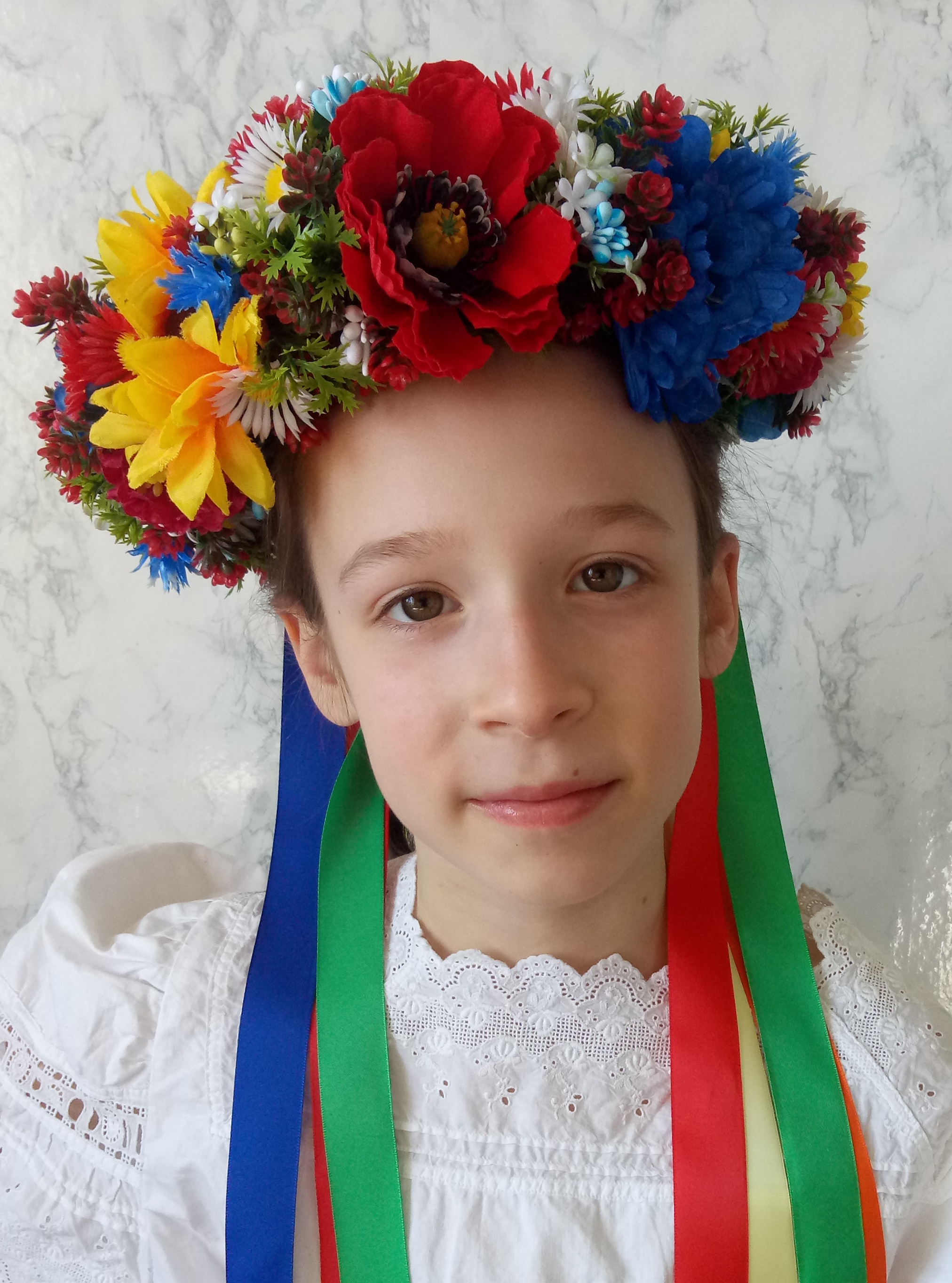 Венки на голову: украинские венки на голову